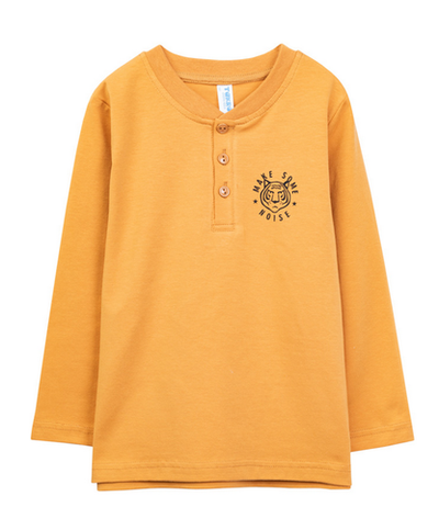 Лонгслив д/мальчика M1126KL-3/6 р.104 охра (Такро)