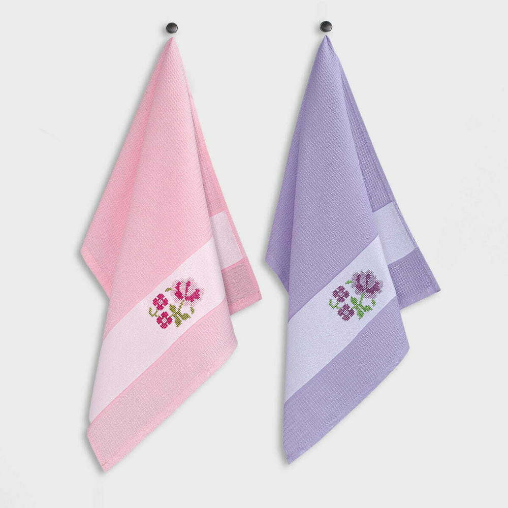 Набор кухонных полотенец 2шт 45х70 Arya home Simin 2