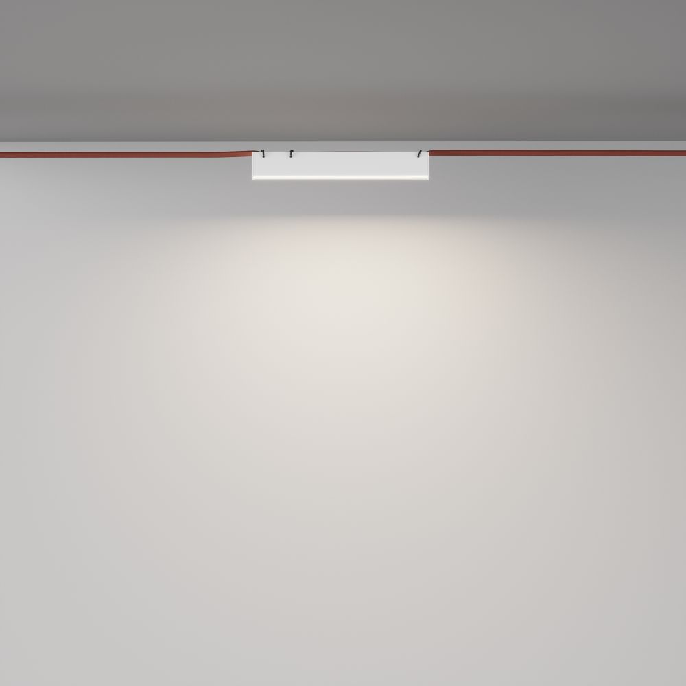 Трековый светодиодный светильник Maytoni Parity Basis TR129B-12W4K-W