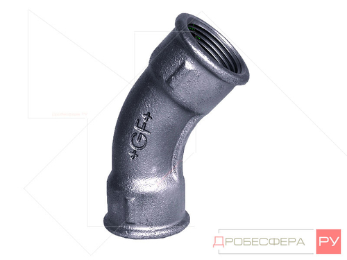 Угольник 45° металл 1/2" ММ для DBS-25RC, DBS-50RC арт. 10110528