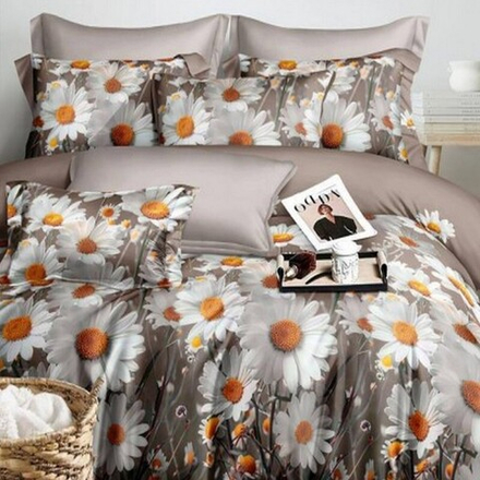 Комплект постельного белья с одеялом "О. РОМАШКИ" коллекция Зима-Лето , поплин, 100% хлопок. ОДЕЯЛО-ПОДОДЕЯЛЬНИК на молнии!!!