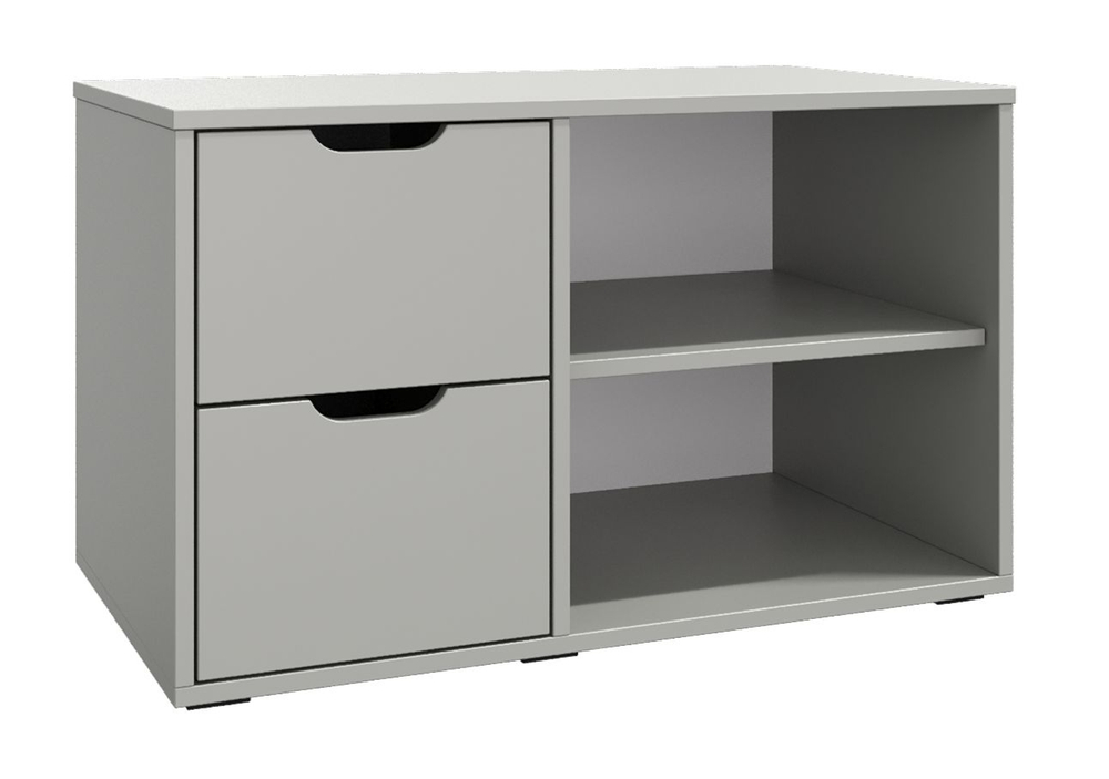 Тумба обувница, тумба, Даллас, серая 80-709Ш