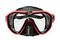 Маска Seac Appeal черно-красная рамка/черный силикон