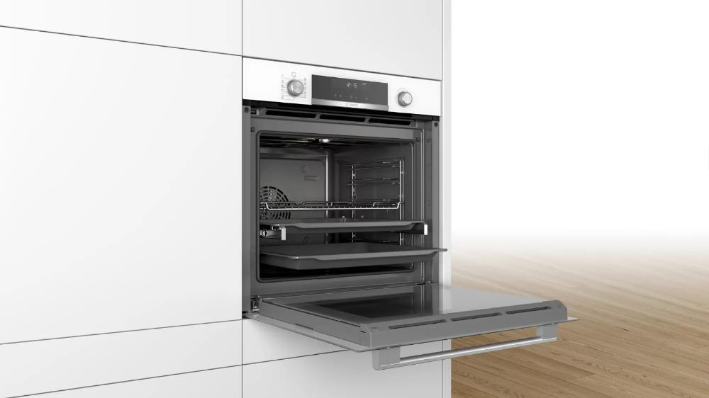 Электрический духовой шкаф Bosch HBG538EW6R