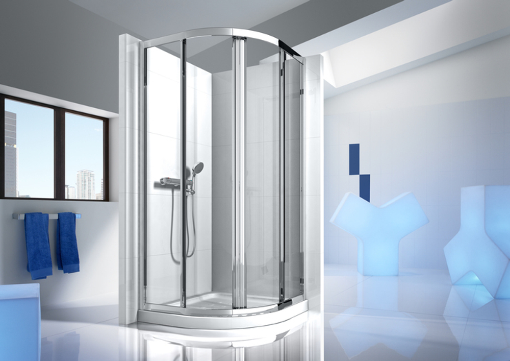 Душевое ограждение Roca VICTORIA, четверть круга, 90 см. 7.M178.0.901.2