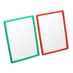 Зеркало настольное в пластиковой оправе «Классика» прямоугольник, подвесное 9,5*7см (Стикер на минивложение)