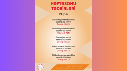 “Əli və Nino”da həftəsonu masterclassları maraqla qarşılandı