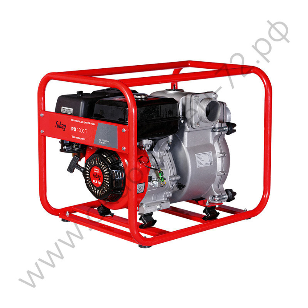 FUBAG Бензиновая мотопомпа для сильнозагрязненной воды PG 1300 T
