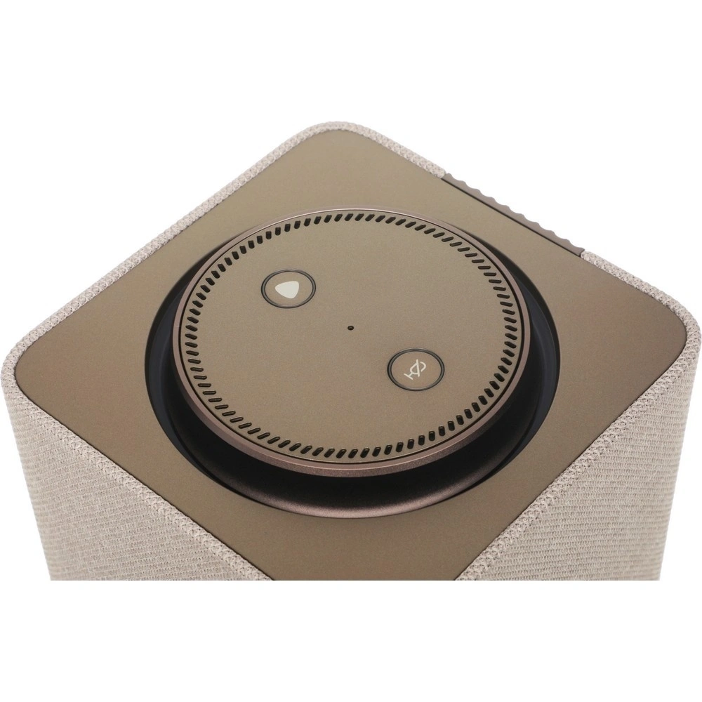 Умная колонка Яндекс Станция Макс с Алисой, с Zigbee (YNDX-00053E) бежевый