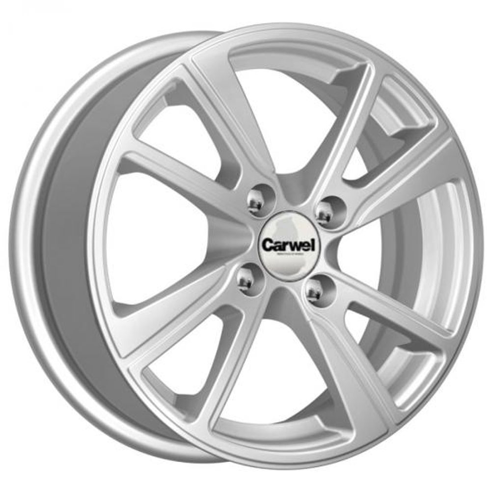 Carwel Бросно 5.5x14 4x100 ET 38 Dia 67.1 (silver)