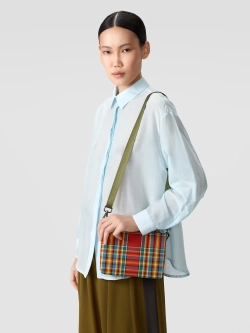 Сумка-клатч в клетку OLA OLA