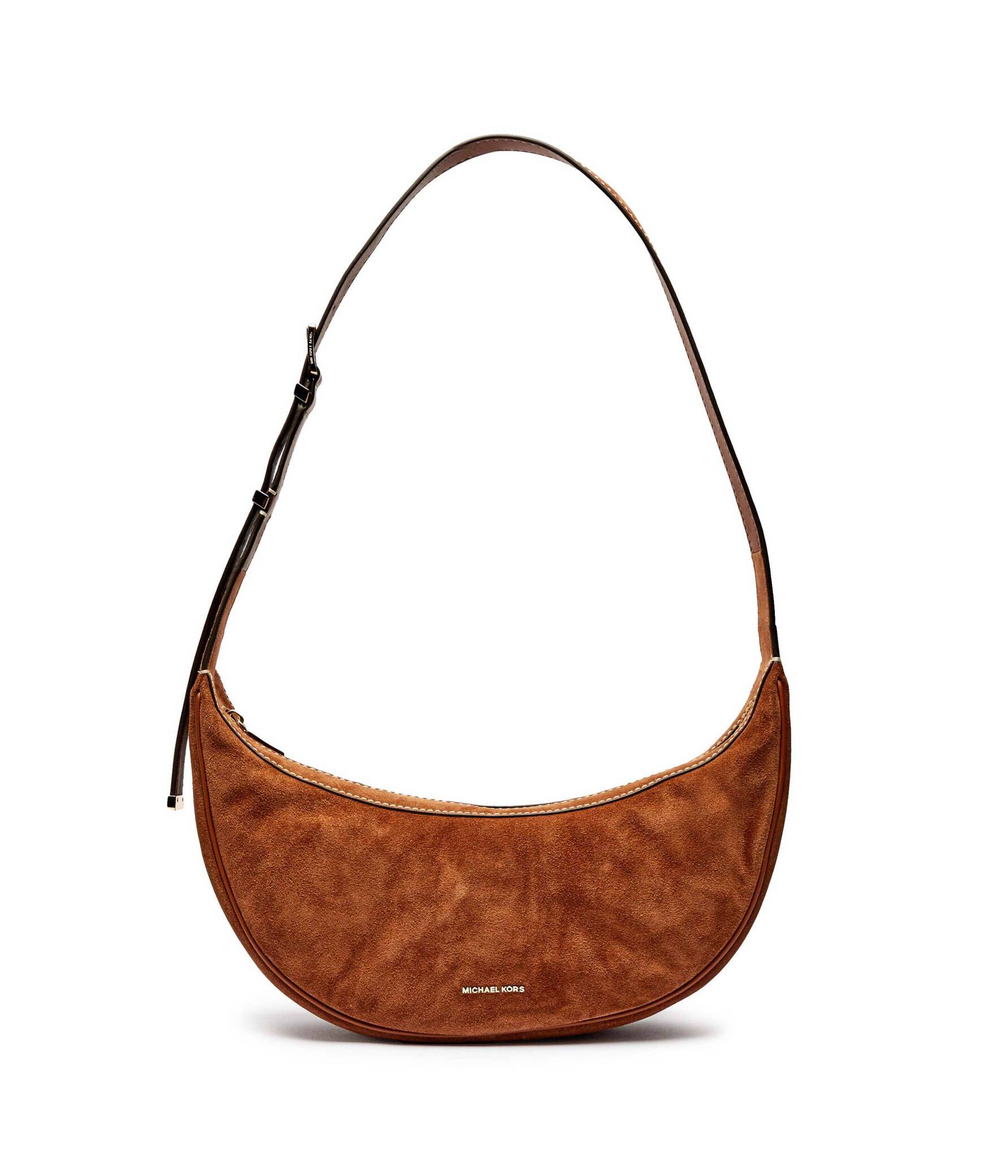 Кожаная сумка хобо Michael Kors - коричневый(32T4G1FC6S)