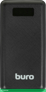 Портативное зарядное устройство Buro BPF30D черный (BPF30D22PBK)