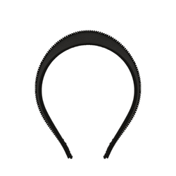 Черный кокошник с декором по верхнему краю