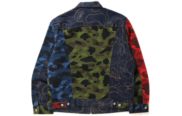A Bathing Ape X Levi S Camo Trucker Куртка