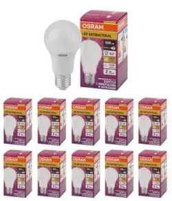 Лампочка светодиодная E27 Теплый свет 8,5Вт 2700К Osram - 10шт