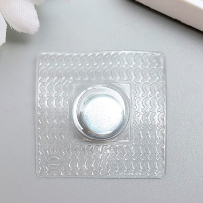 Магнит технический пластик серебристый квадрат 10*10*2мм 5267896