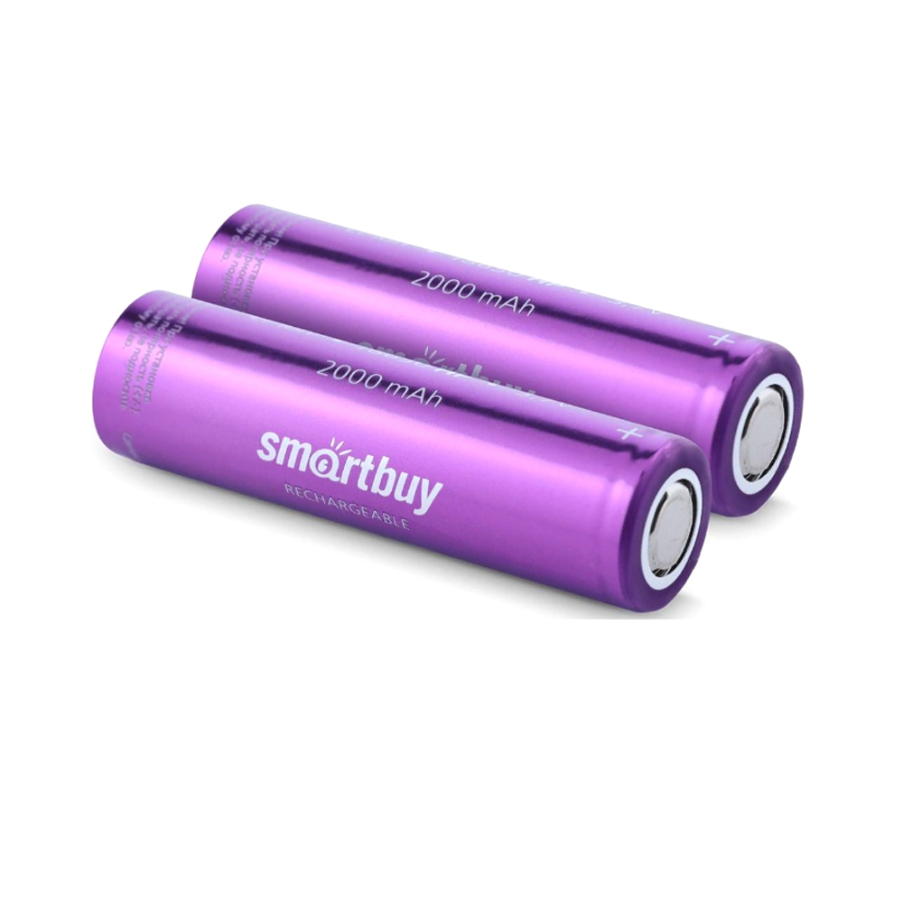 Аккумулятор высокотоковый Smartbuy LI18650-2000 mAh (SBBR-18650-2S2000HP)