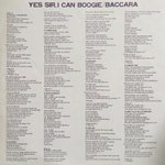 Baccara / Yes Sir, I Can Boogie (LP)