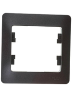 Рамка 1-я Schneider Electric Atlas Design алюминий