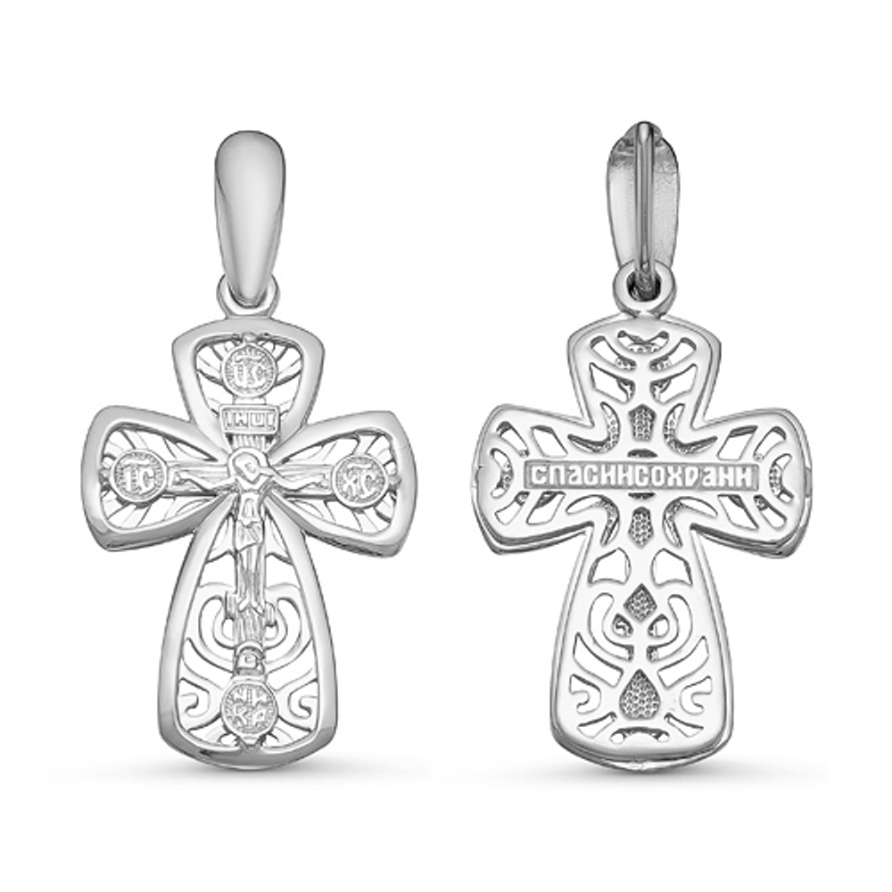 Крест из серебра 925 пробы