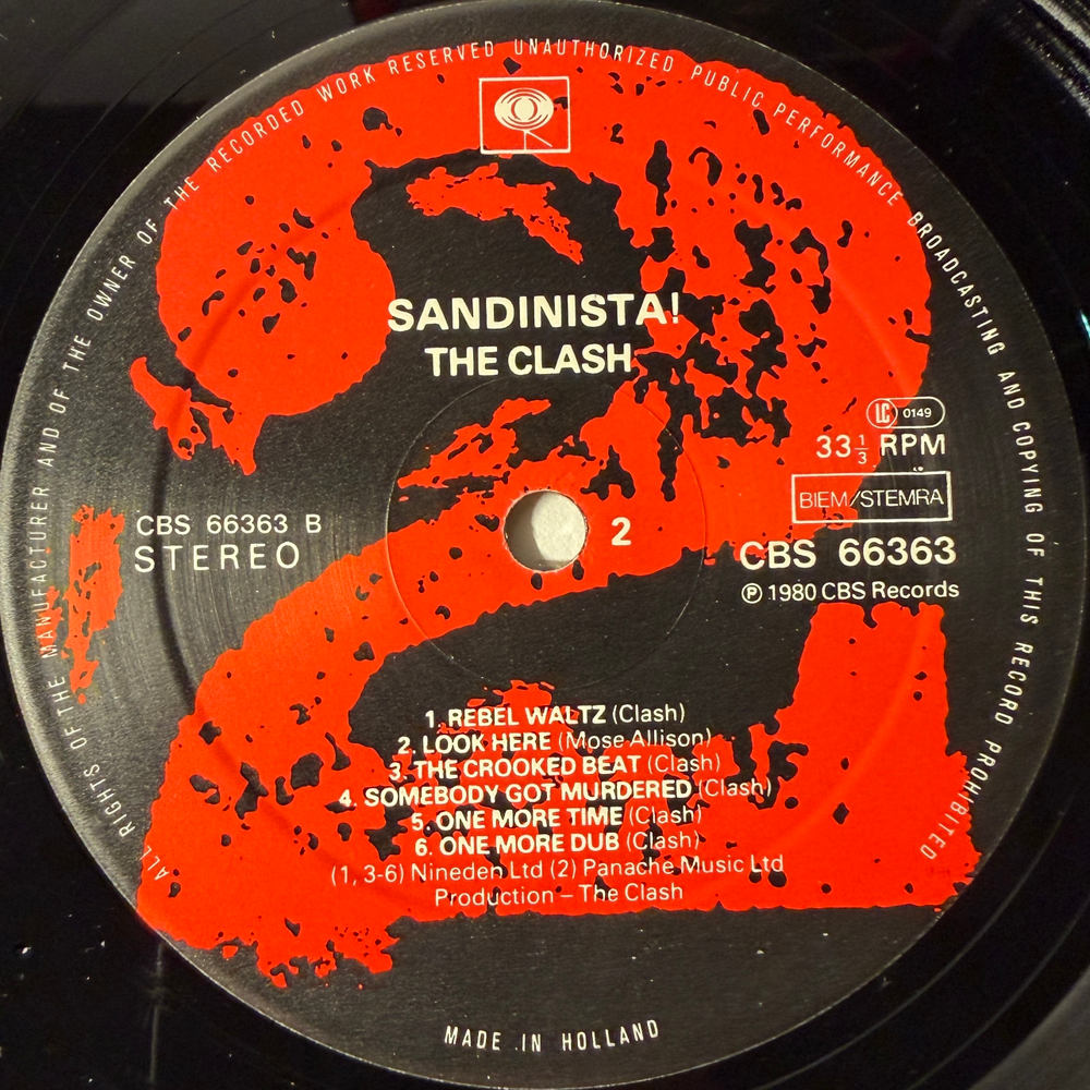 Виниловая пластинка The Clash - Sandinista! 3LP