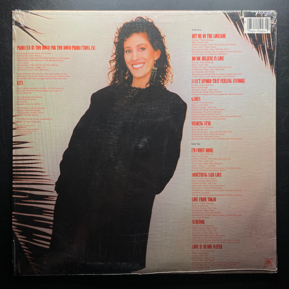 Rita Coolidge – Inside The Fire (США 1984г.)