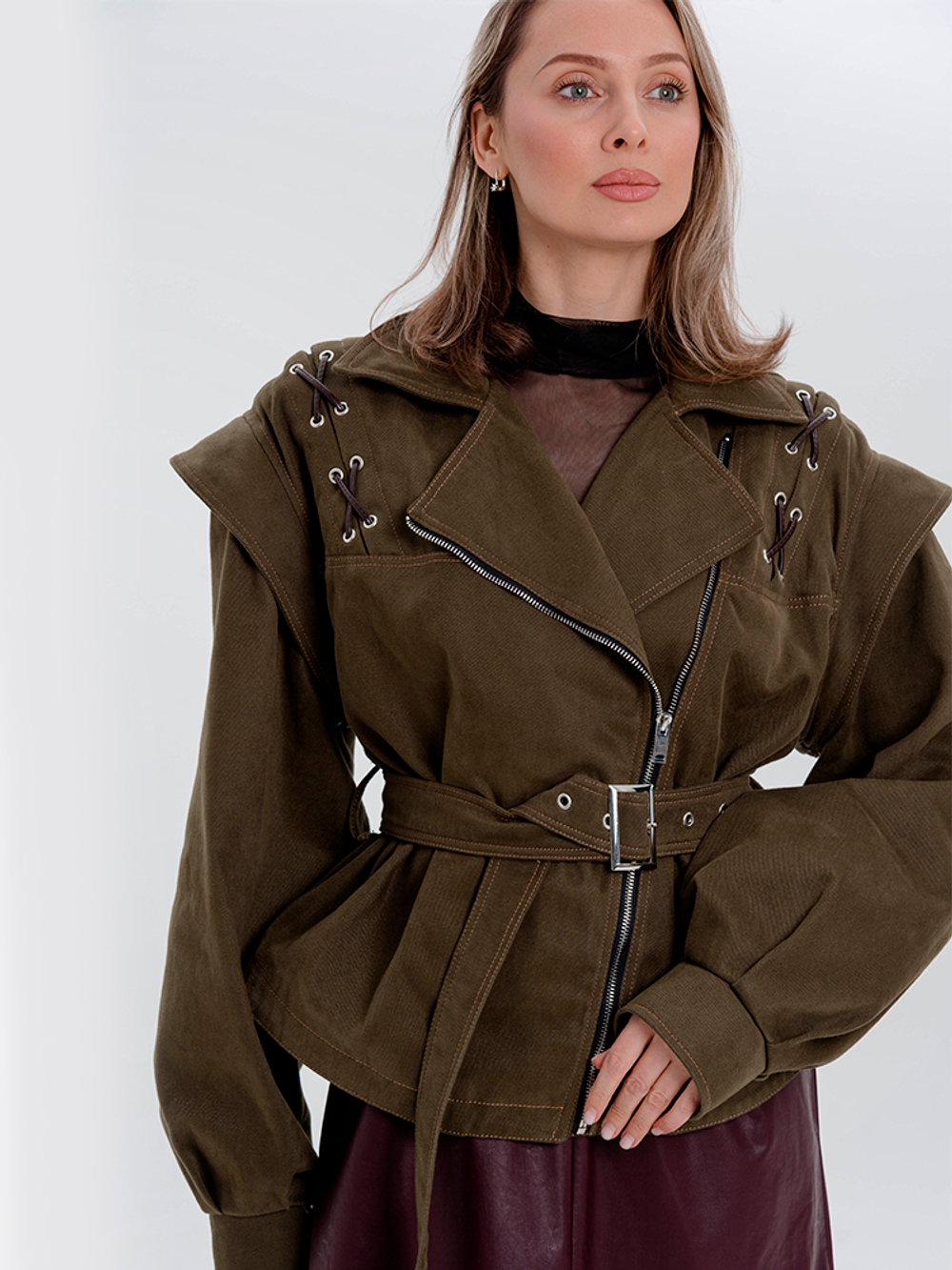 Косуха с отстегивающимися рукавами