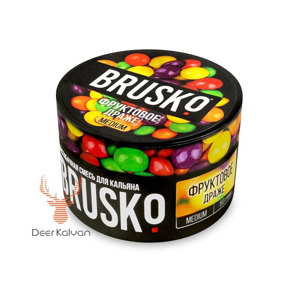 Brusko &quot;Фруктовое Драже&quot; 50 гр.