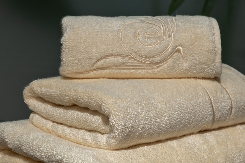 Полотенце 30х50 Garda Decor Лирика экрю