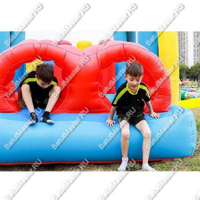 Батут для дачи "Непоседа" 5,6*2,55*1,9 м