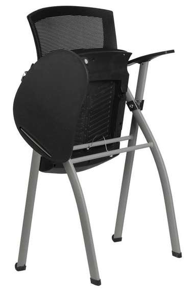 Кресло с пюпитром Click RCH 462TE Черный/Металл Серый
