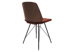 Стул E9.6 (орех / сиена FiberGuard)