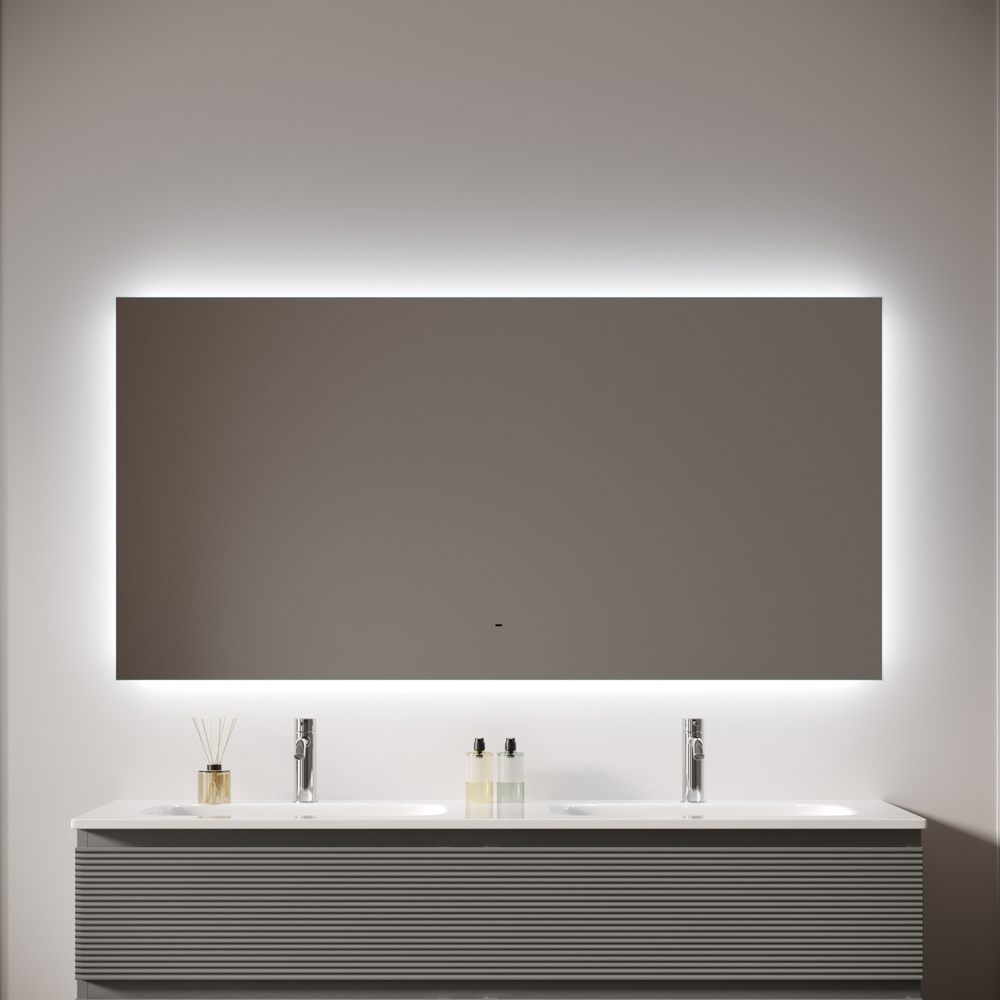 Зеркало для ванной комнаты SANCOS Square 2.0 1400х800 led подсветка 2700K/4000K/5000K SQ2.1400