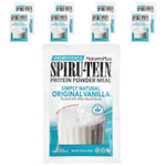NaturesPlus, Spiru-Tein®, протеиновый порошок для приема пищи, несладкий, ваниль, 8 пакетиков по 23 г (0,8 унции)