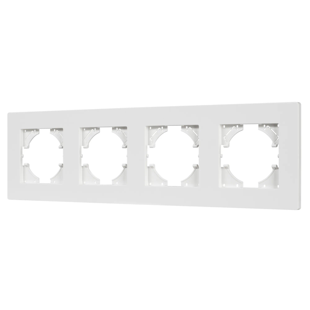 Рамка пластиковая FRM-PERIO-PL-4-WH (Arlight, -) 049758