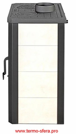 Печь-камин БАВАРИЯ с плитой