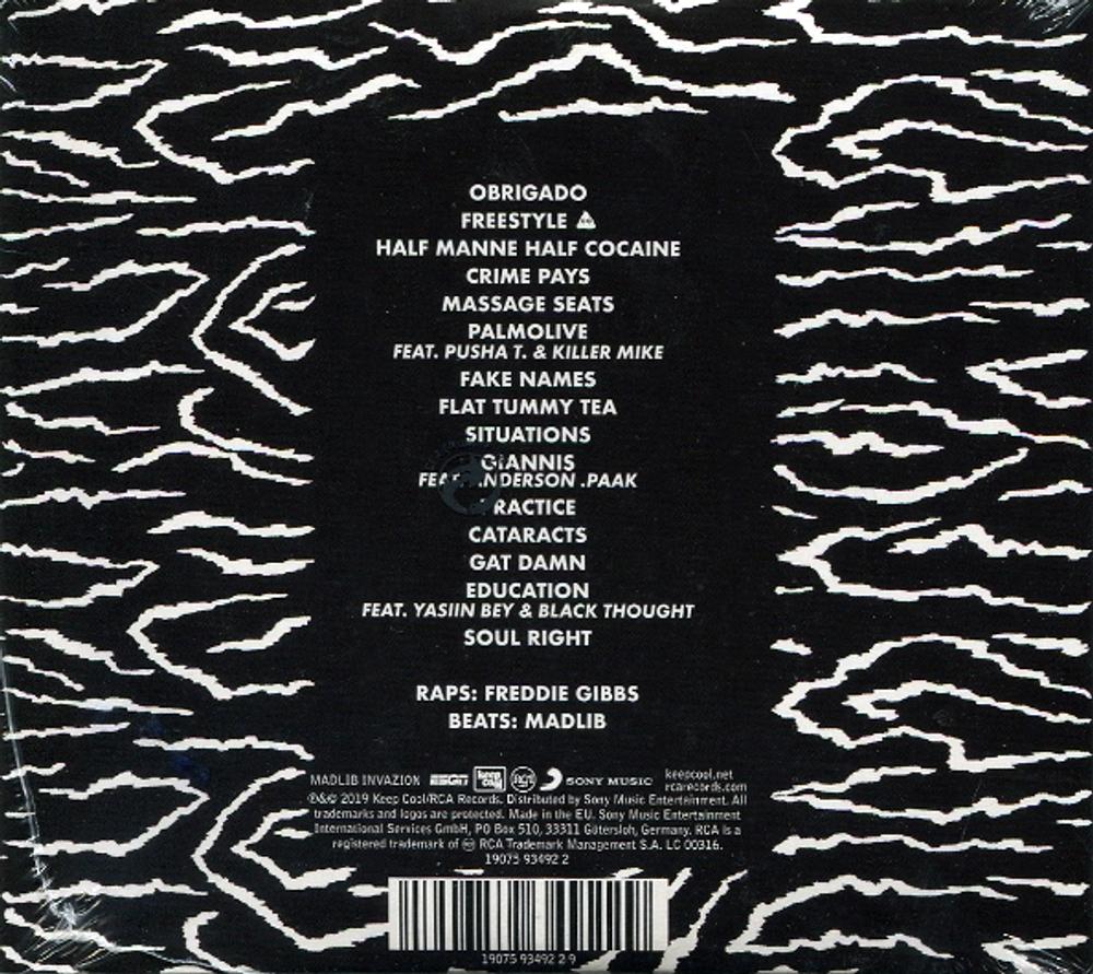 Freddie Gibbs And Madlib / Bandana (CD)