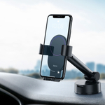 Автомобильный Держатель Baseus Simplism Gravity Car Mount Holder (На Присоске) - Black