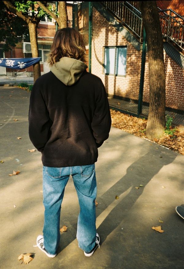 Джинсы M Washed Blue - фото 2