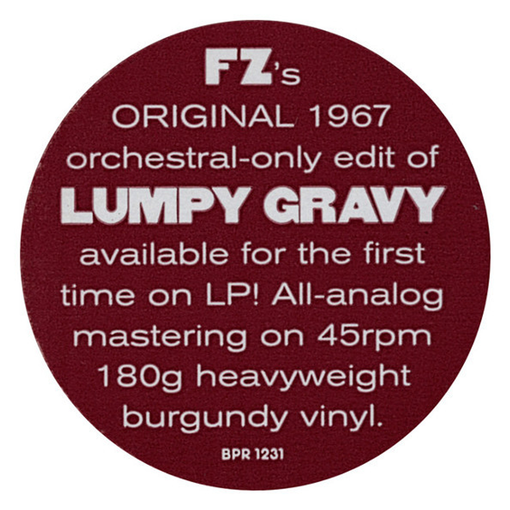 Frank Zappa / Lumpy Gravy Primordial (Coloured Vinyl)(LP)