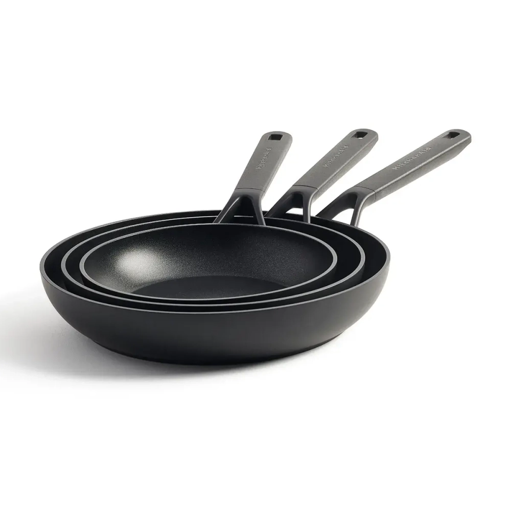 KitchenAid Набор из 3-х керамических сковород Classic 20+24+28см.