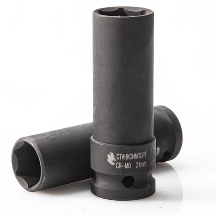 CS122022C Головка торцевая тонкостенная длинная ударная для литых дисков 1/2", 22 мм