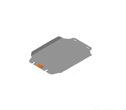 Защита КПП (сталь 2 мм) для Land Rover Range Rover III Vogue 2002-2013 (V - 3.0; 3.6; 4.2; 4.4; 5.0) Alfeco.ALF3818st