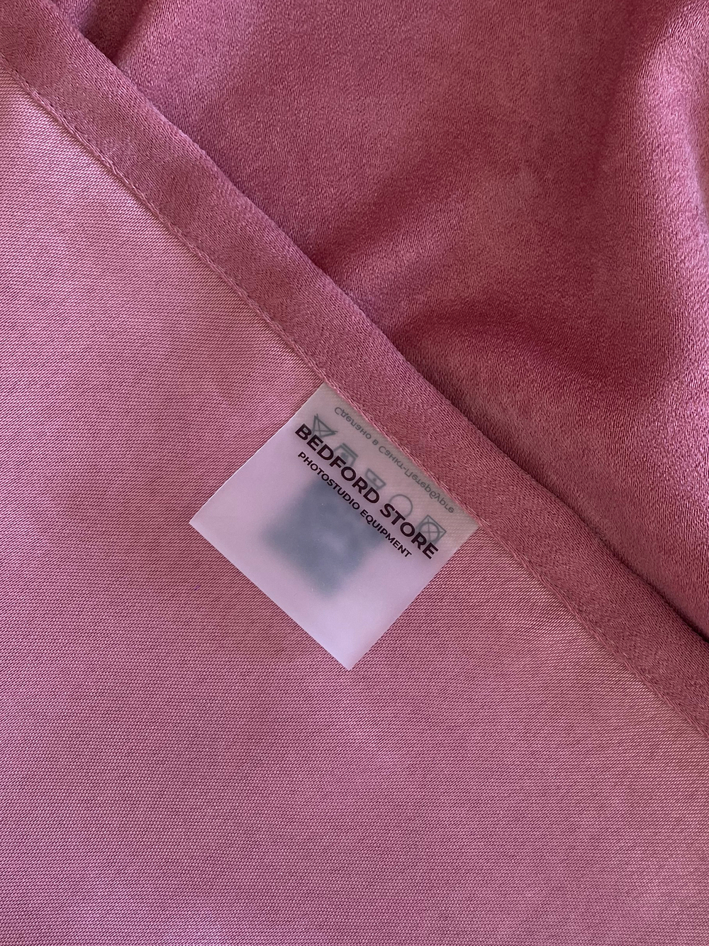 BEDFORD STORE тканевый фон для фотостудии розовый