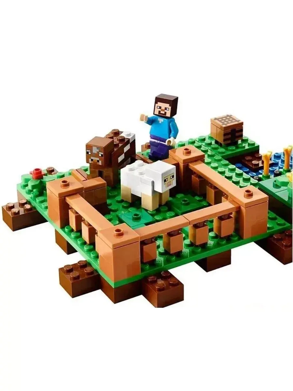 Конструктор Майнкрафт Ферма 262 детали