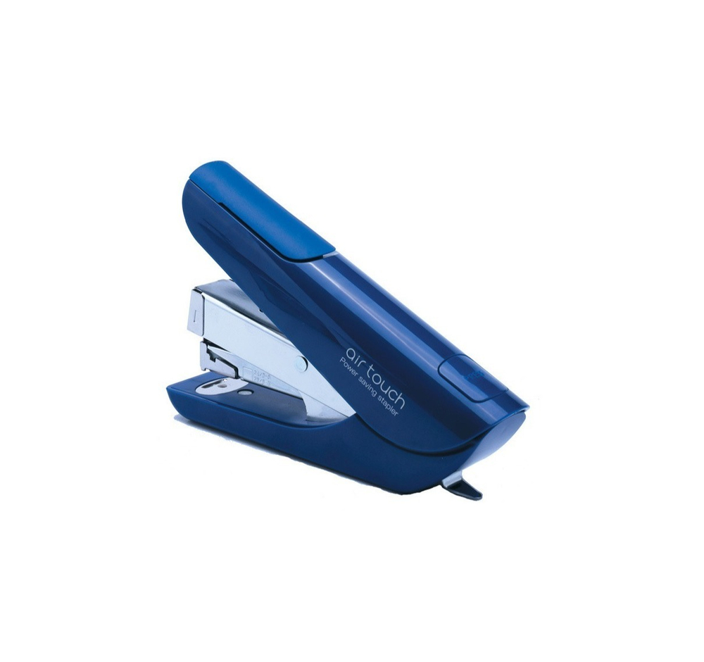 Степлер №24/6 20л. KW-TRIO Mini Air touch синий 0556B-BLU