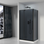 Душевое ограждение  Black&White S812 BG-900