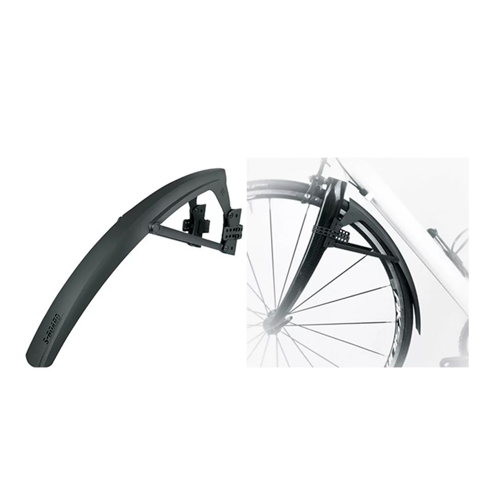 Крыло велосипедное SKS S-BOARD, переднее, 27,5&quot;, 28&quot;, black, 11317