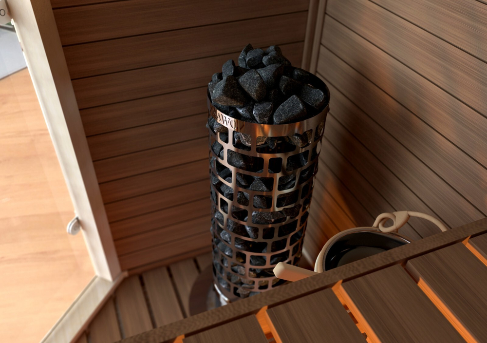 Электрическая печь SAWO ARIES ARI3-45NB-P (4,5 кВт, встроенный пульт, нержавейка)